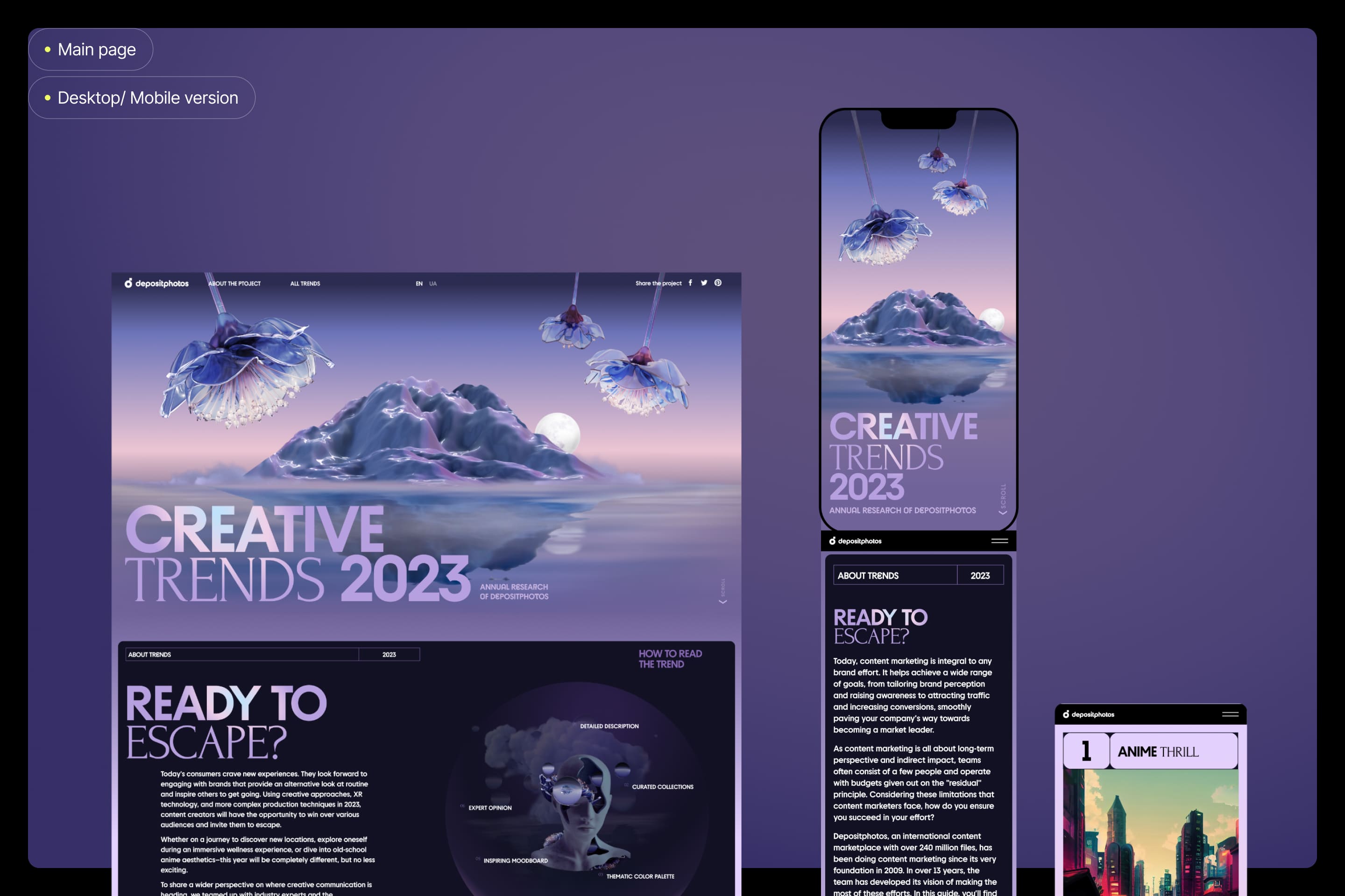 Creative trends 2023 annual research by Depositphotos