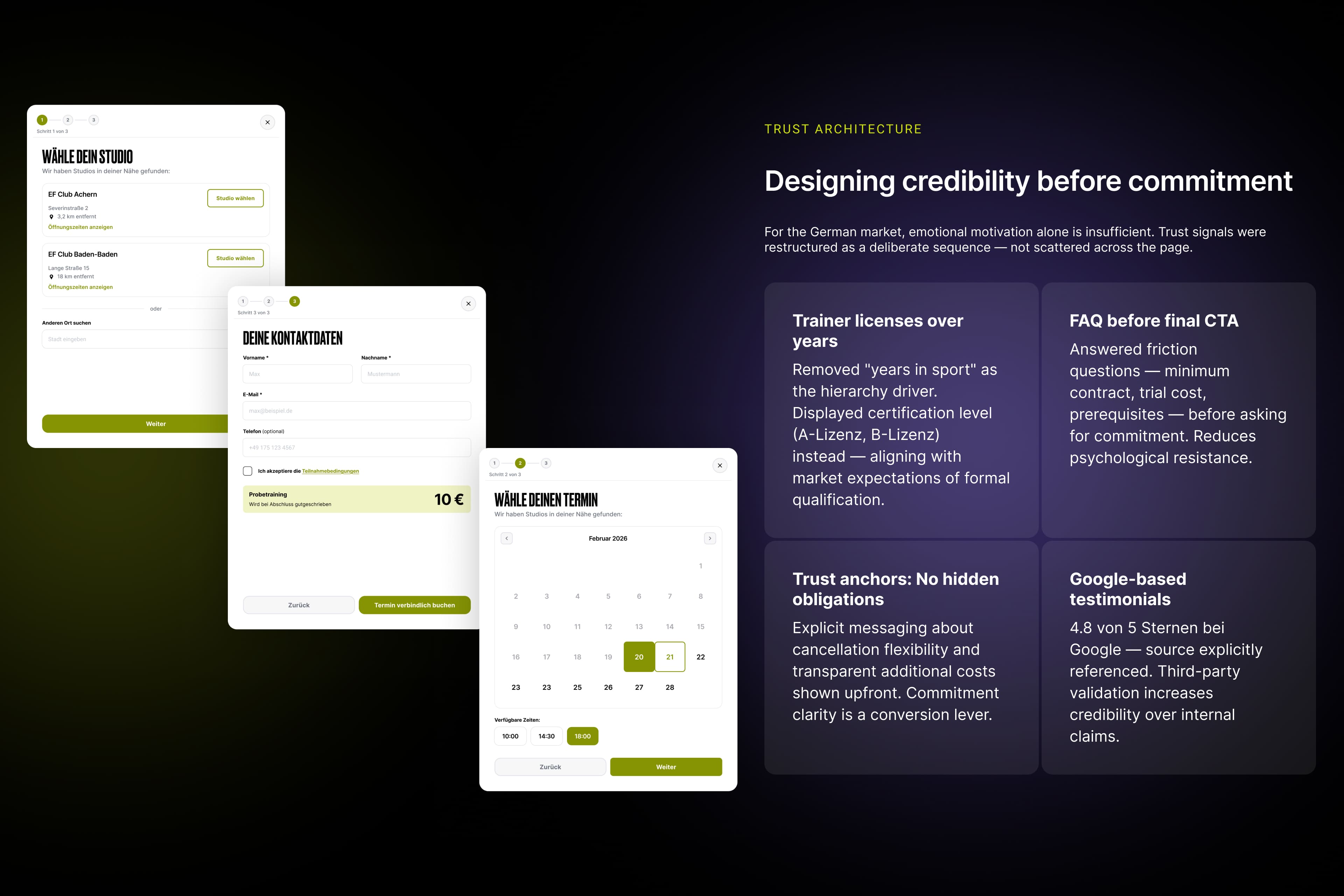 Restructuring a multi-location fitness brand around trust-driven acquisition
