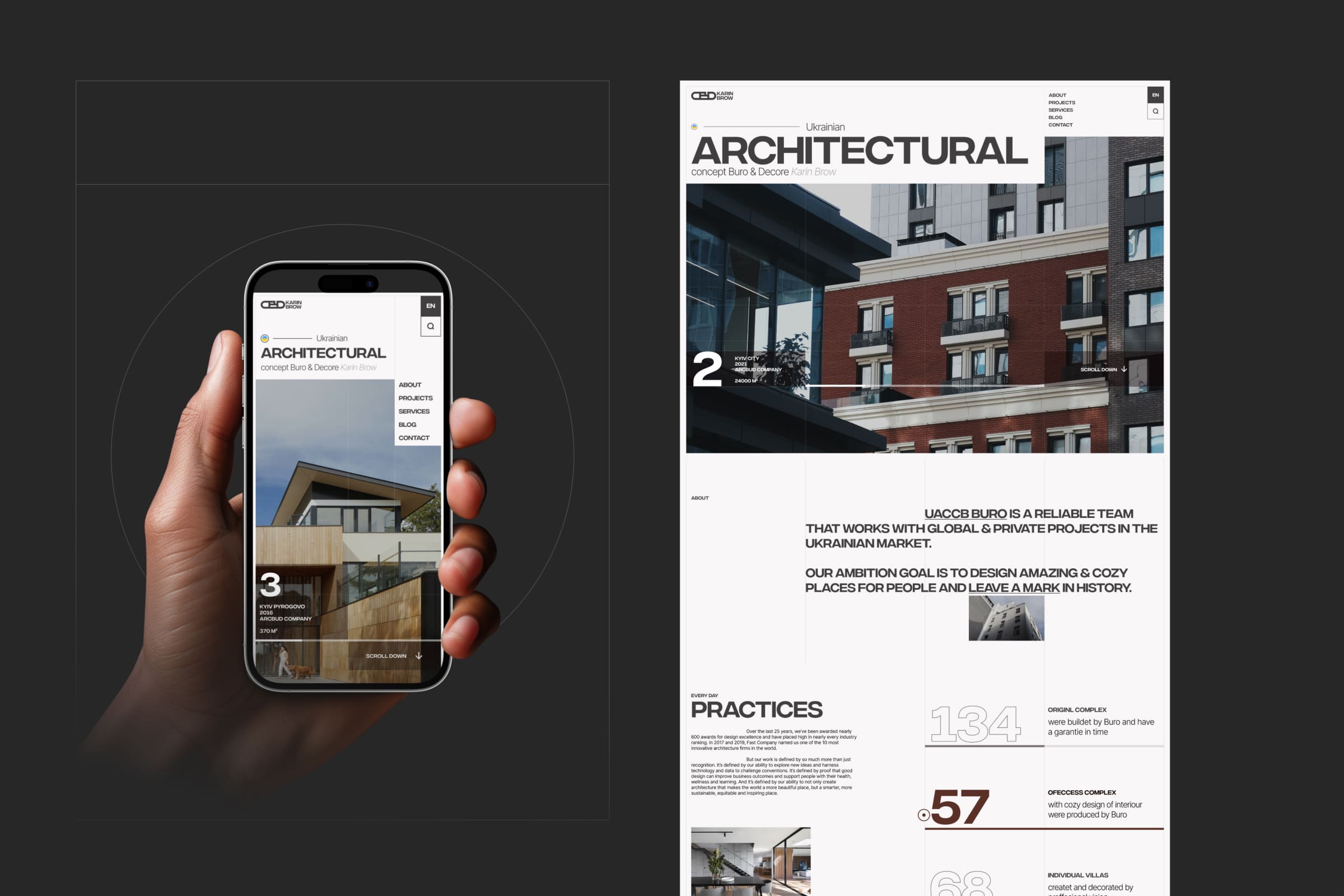 Website for Architectural Büro